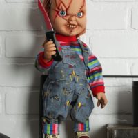 Chucky Scarred 15" Talking Good Guy Doll from Mezco Toyz