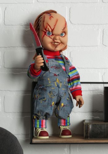 Chucky Scarred 15" Talking Good Guy Doll from Mezco Toyz