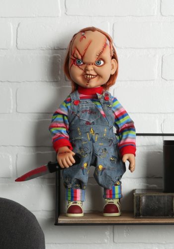 Chucky Scarred 15" Talking Good Guy Doll from Mezco Toyz