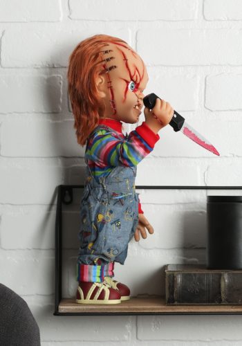 Chucky Scarred 15" Talking Good Guy Doll from Mezco Toyz