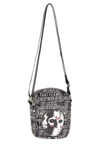 Friday the 13th Hockey Mask Crossbody Bag