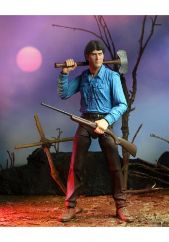 7" The Evil Dead 40th Anniversary Ultimate Ash Williams Action Figure