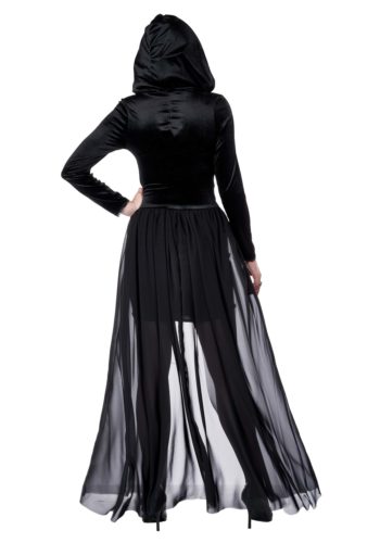 Gothic Hooded Costume Dress for Women