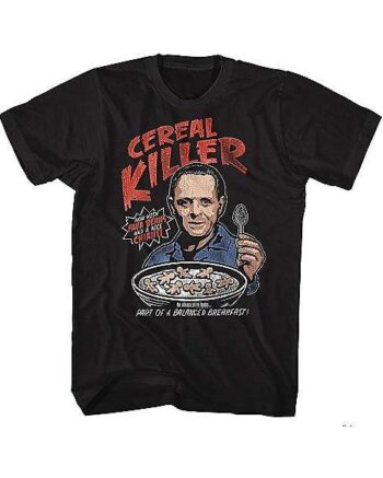 Cereal Killer T Shirt - The Silence of the Lambs