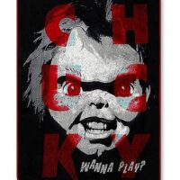 Chucky Wanna Play Fleece Blanket