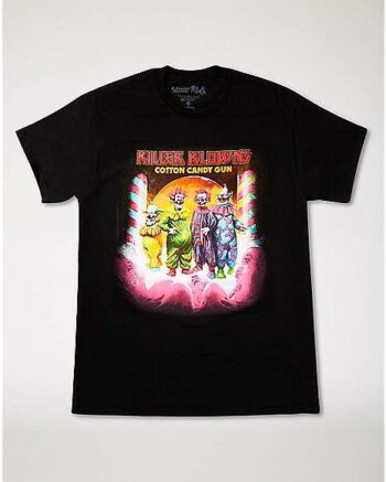 Cotton Candy Gun Killer Klowns from Outer Space T Shirt