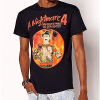 Freddy in Flames T Shirt - A Nightmare on Elm Street