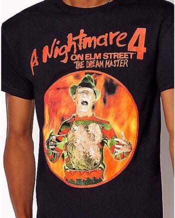 Freddy in Flames T Shirt - A Nightmare on Elm Street