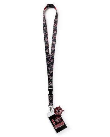 I Love Horror Lanyard