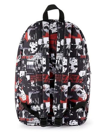 Jason is Back Print Backpack - Friday the 13th