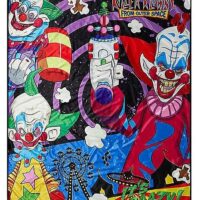 Killer Klowns from Outer Space Sherpa Fleece Blanket