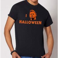 Michael Myers I Love Halloween T Shirt - Halloween