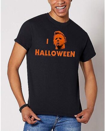 Michael Myers I Love Halloween T Shirt - Halloween