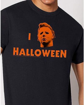 Michael Myers I Love Halloween T Shirt - Halloween