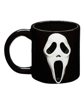 Molded Ghost Face ® Coffee Mug - 16 oz.