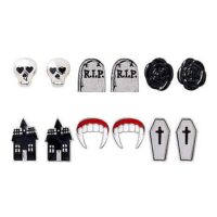 Multi-Pack Assorted Horror Earrings - 6 Pack