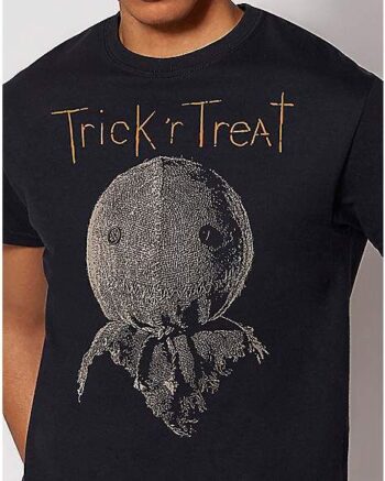 Sam Face Logo T Shirt - Trick 'r Treat