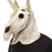 Unicorn Skull Mouth Mover Mask