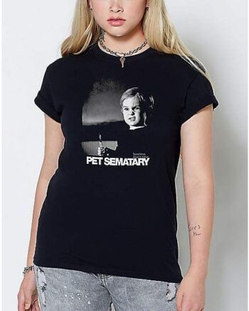 Black and White Pet Sematary T Shirt