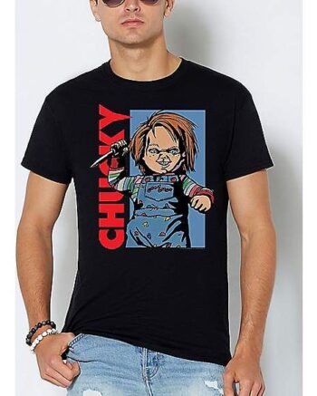 Chucky with Knife T Shirt