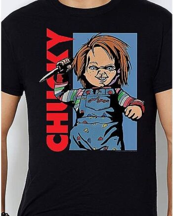 Chucky with Knife T Shirt