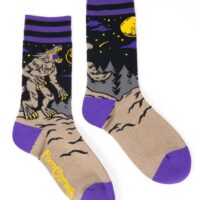 Evil AF Werewolf Adult Socks