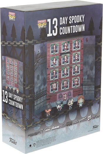 Funko Advent Calendar: 13 Day Spooky Halloween Countdown,Calendar - 13 Pocket Pop! Horror Franchise Vinyl Figures