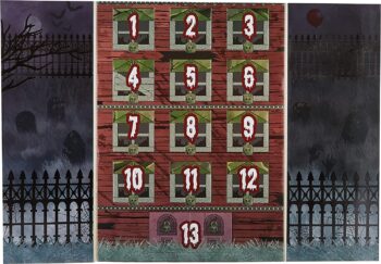 Funko Advent Calendar: 13 Day Spooky Halloween Countdown,Calendar - 13 Pocket Pop! Horror Franchise Vinyl Figures