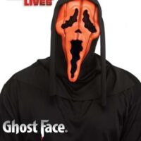 Ghost Face Pumpkin Mask for Adults