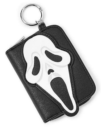 Glow in the Dark Ghost Face ® Zip Wallet