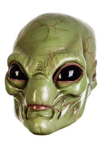 Green Visitor Mask for Adults