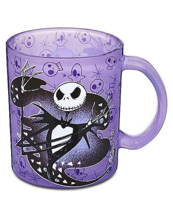 Jack Skellington Glitter Handle Coffee Mug 17.5 oz. - The Nightmare Before Christmas