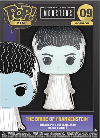 Funko POP Pins: Universal Monsters - Bride of Frankenstein w/ Chase, Multicolor