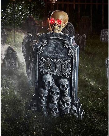 2.5 Ft Tombstone Terror Animatronic