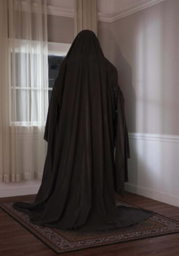 72" Animated Hooded Phantom Prop