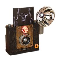 Lighted 9.5" Haunted Halloween Camera with Sound