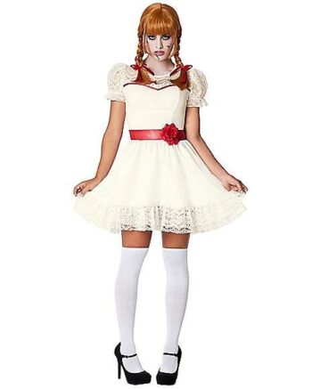 Adult Annabelle Short Dress Costume - Annabelle