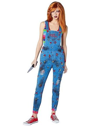 Adult Chucky Overalls Costume