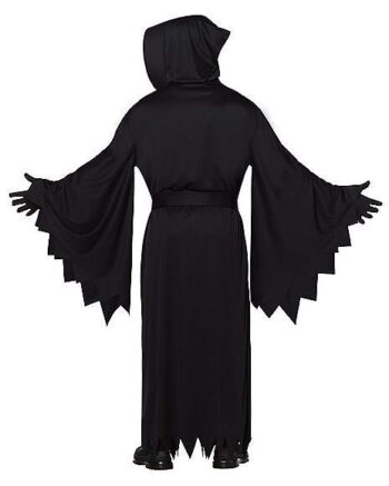 Adult Hooded Black Robe Costume