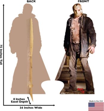 Advanced Graphics Jason Voorhees Knife Life Size Cardboard Cutout Standup - Friday The 13th (2009 Film)