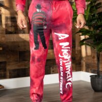 Cakeworthy Nightmare on Elm Street Tie Dye Joggers for Adults