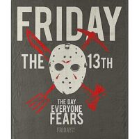 Camp Crystal Lake Fleece Blanket - Friday the 13th