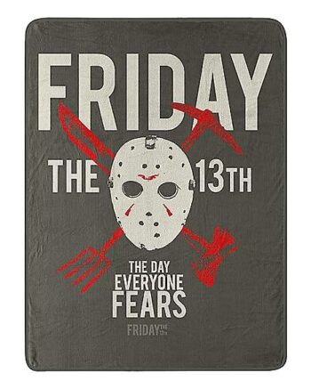 Camp Crystal Lake Fleece Blanket - Friday the 13th