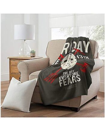 Camp Crystal Lake Fleece Blanket - Friday the 13th