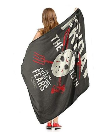 Camp Crystal Lake Fleece Blanket - Friday the 13th