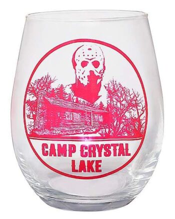 Camp Crystal Lake Stemless Glass - Friday the 13th