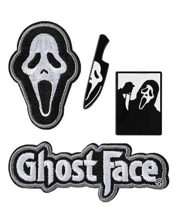 Ghost Face ® Patch and Pin Set