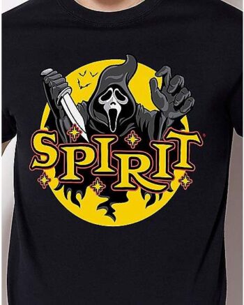 Ghost Face ® Spirit Halloween Logo T Shirt