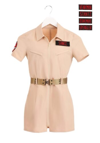 Ghostbusters Shirt Dress Costume for Women