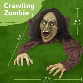 Halloween Zombie Groundbreaker Decoration - The Best Outdoor Graveyard Decoration for Halloween, Life Size